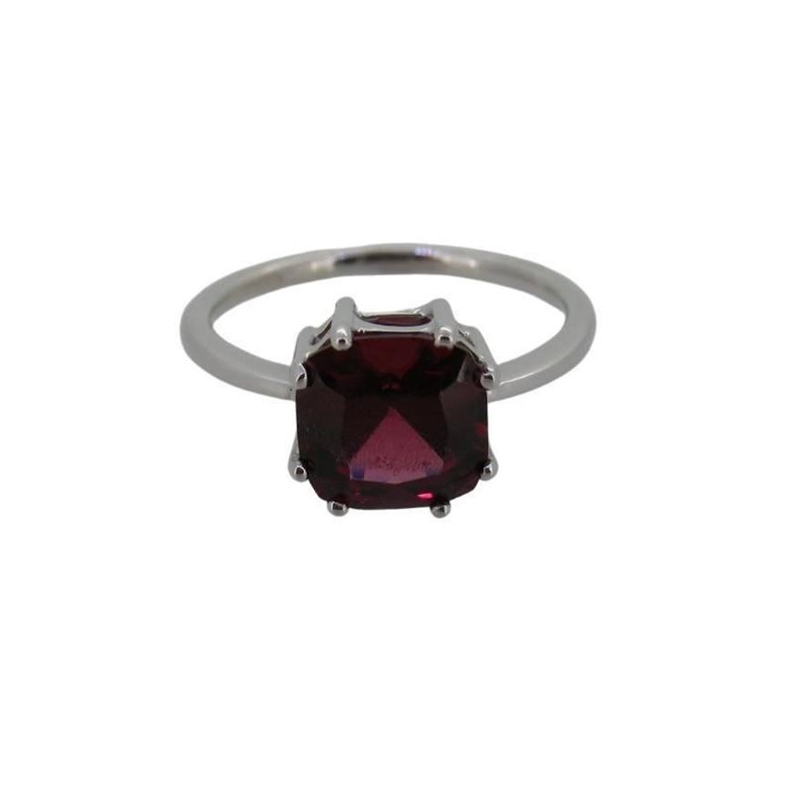 Picture of Anillo Fontanella granate piropo cushion 2,47CT