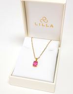 Foto de Gargantilla Talaia turmalina rosa oval 1,29CT