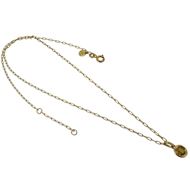 Foto de Gargantilla Roqueta zafiro amarillo 0,77CT