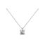 Foto de Gargantilla Divinity en oro y diamante talla brillante 0,08 quilates