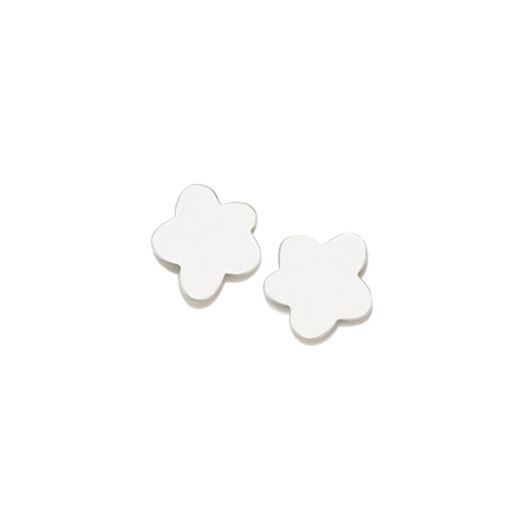 Foto de Pendientes flor plata