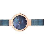Picture of Reloj de cuarzo con correa de acero inoxidable y cristal de zafiro 28mm