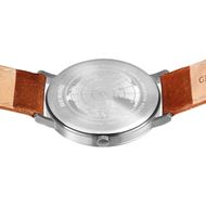 Foto de Reloj Titanium esfera azul 40mm cuero marrón