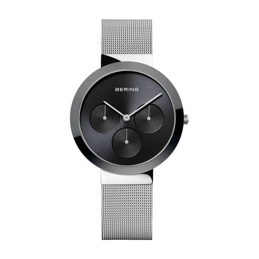Foto de Reloj multifunción con esfera negra 36mm