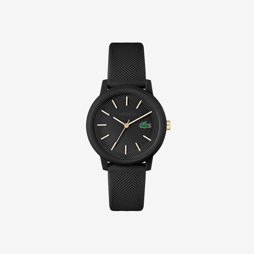 Picture of Reloj Lacoste 12.12 correa silicona negra 42mm