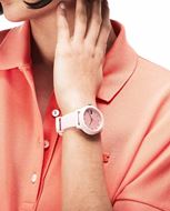 Foto de Reloj Lacoste 12.12 correa silicona rosa 42mm