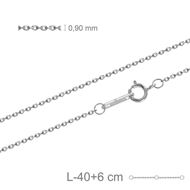 Foto de Cadena de plata 45cm