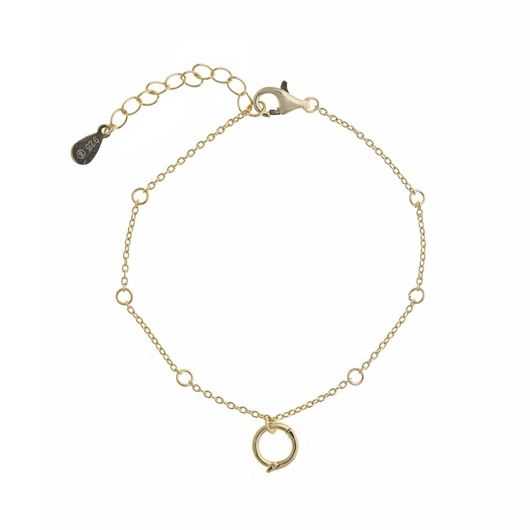 Foto de Pulsera de plata baño de oro para Miscellany Charms