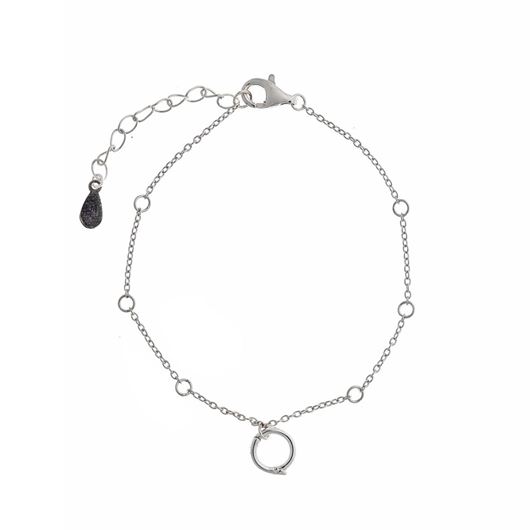 Foto de Pulsera de plata baño de rodio para Miscellany Charms