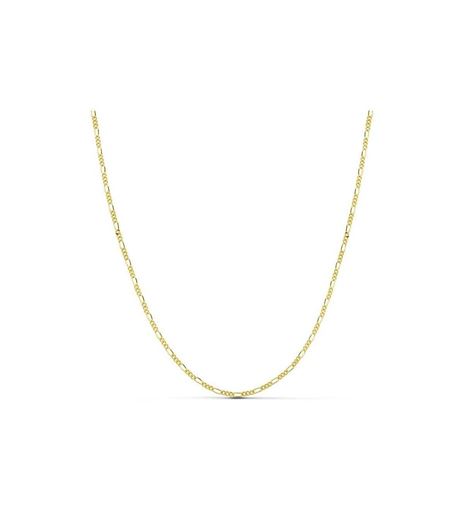 Foto de Cadena bilbao de oro amarillo 18kt. 60cm, eslabón 3x1 grosor 2,3mm