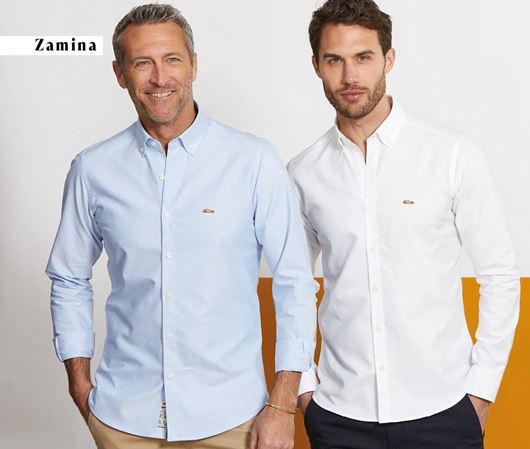 Picture of Camisa Oxford blanca