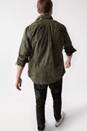 Foto de Camisa jacquard camuflaje verde caqui