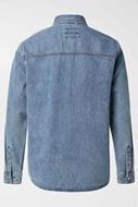 Foto de Sobrecamisa denim lavado regular fit 