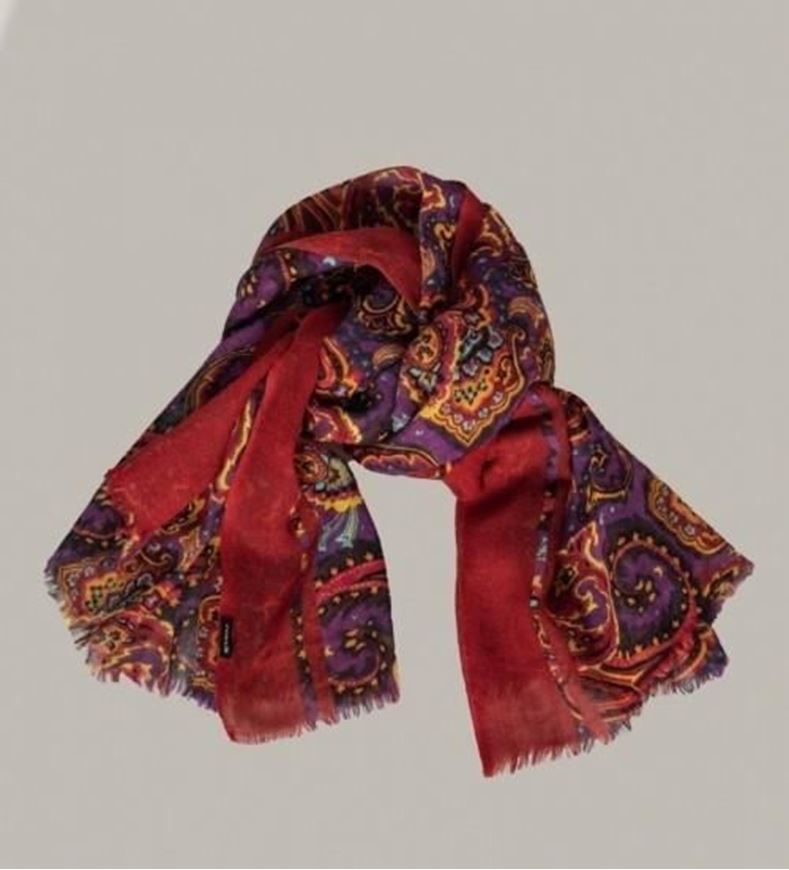 Foto de Foulard estampado paisley multicolor