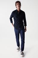 Foto de Pantalón vaquero S-Repel azul oscuro Tapered fit