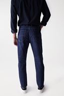 Foto de Pantalón vaquero S-Repel azul oscuro Tapered fit