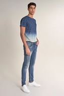 Foto de Pantalón vaquero azul medio efecto desgastado Skinny fit