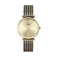 Foto de Reloj de mujer Triomphe Mesh Full dorado