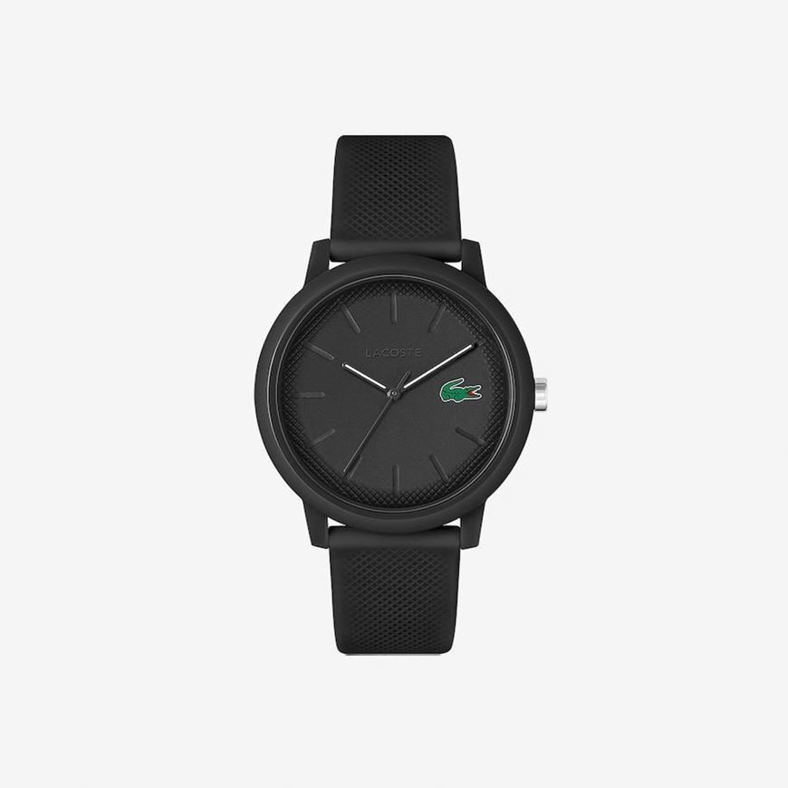 Foto de Reloj de hombre Lacoste 12.12 con correa de silicona negra