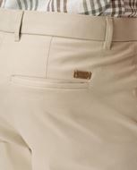 Picture of Pantalón sarga elástica beige Slim fit