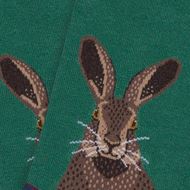 Picture of Calcetines Hare Head verde