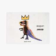 Foto de Pack 3 calcetines Athletic Basquiat blancos