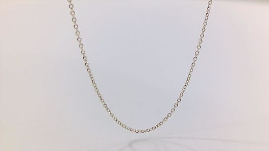 Foto de Cadena oro blanco 18t, 45cm