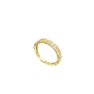 Foto de Anillo oro amarillo 18kt y circonitas multicolor