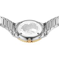 Foto de Reloj clásico acero bicolor y esfera blanca 36mm