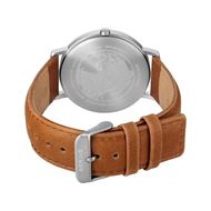 Foto de Reloj Titanium esfera azul 40mm cuero marrón