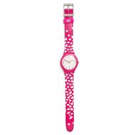 Foto de Reloj flip corazones fucsia