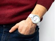 Foto de Reloj de hombre Lacoste.12.12 con correa de silicona blanca