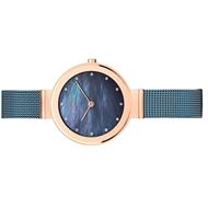 Foto de Reloj de cuarzo con correa de acero inoxidable y cristal de zafiro 28mm