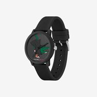 Foto de Reloj Lacoste.12.12 × Netflix de silicona negra 42mm