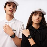 Foto de Reloj Lacoste.12.12 × Netflix de silicona negra 42mm