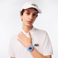 Foto de Reloj Lacoste.12.12 × Netflix de silicona azul claro 42mm