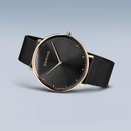 Foto de Reloj ultra slim negro caja rose 39mm