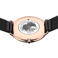 Picture of Reloj ultra slim negro caja rose 39mm