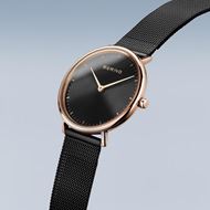 Foto de Reloj ultra slim clásico negro 29mm