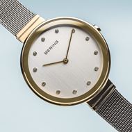 Picture of Reloj Bering mujer clásico malla fina bicolor 34mm