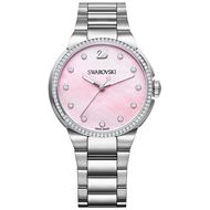 Foto de Reloj Swarovski City Pink en plateado y esfera rosa