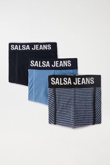 Picture of Pack 3 calzoncillos boxers tonos azules