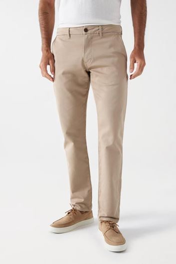 Picture of Pantalón chino slim fit S-Activ color tostado