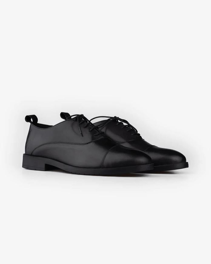 Picture of Zapatos vestir Oxford negro mate