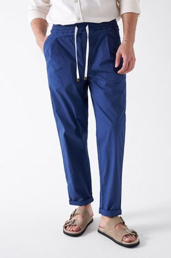 Picture of Pantalón Drawstring paper touch cropped chino