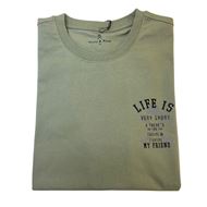 Foto de Camiseta Life verde militar claro