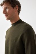Foto de Jersey de lana color verde caqui