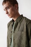 Foto de Camisa jacquard camuflaje verde caqui