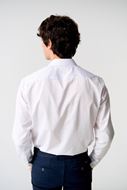 Picture of Camisa vestir blanca Slim Fit cuello italiano