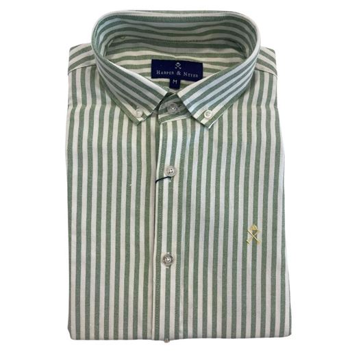 Picture of Camisa Seul a rayas verde